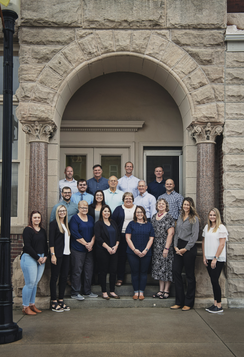 The RPR Financial team outside their office